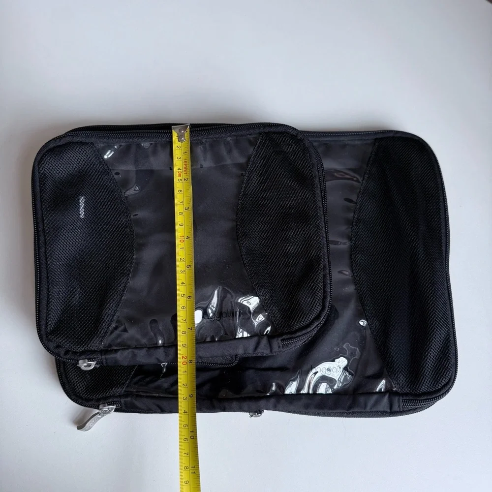 Solgaard Carry On Closet Organizer Travel Packing Shelf System Shore Tex.Pouches